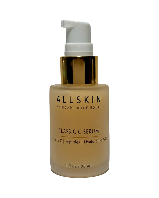 ALLSKIN Classic C Serum with stable 5% Vitamin C, peptides, and hyaluronic acid